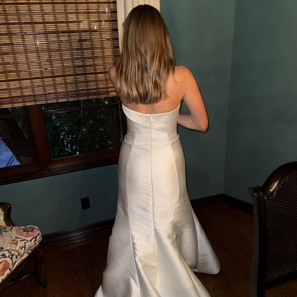 Anne Barge White Wedding Gown - Picture 4 of 5